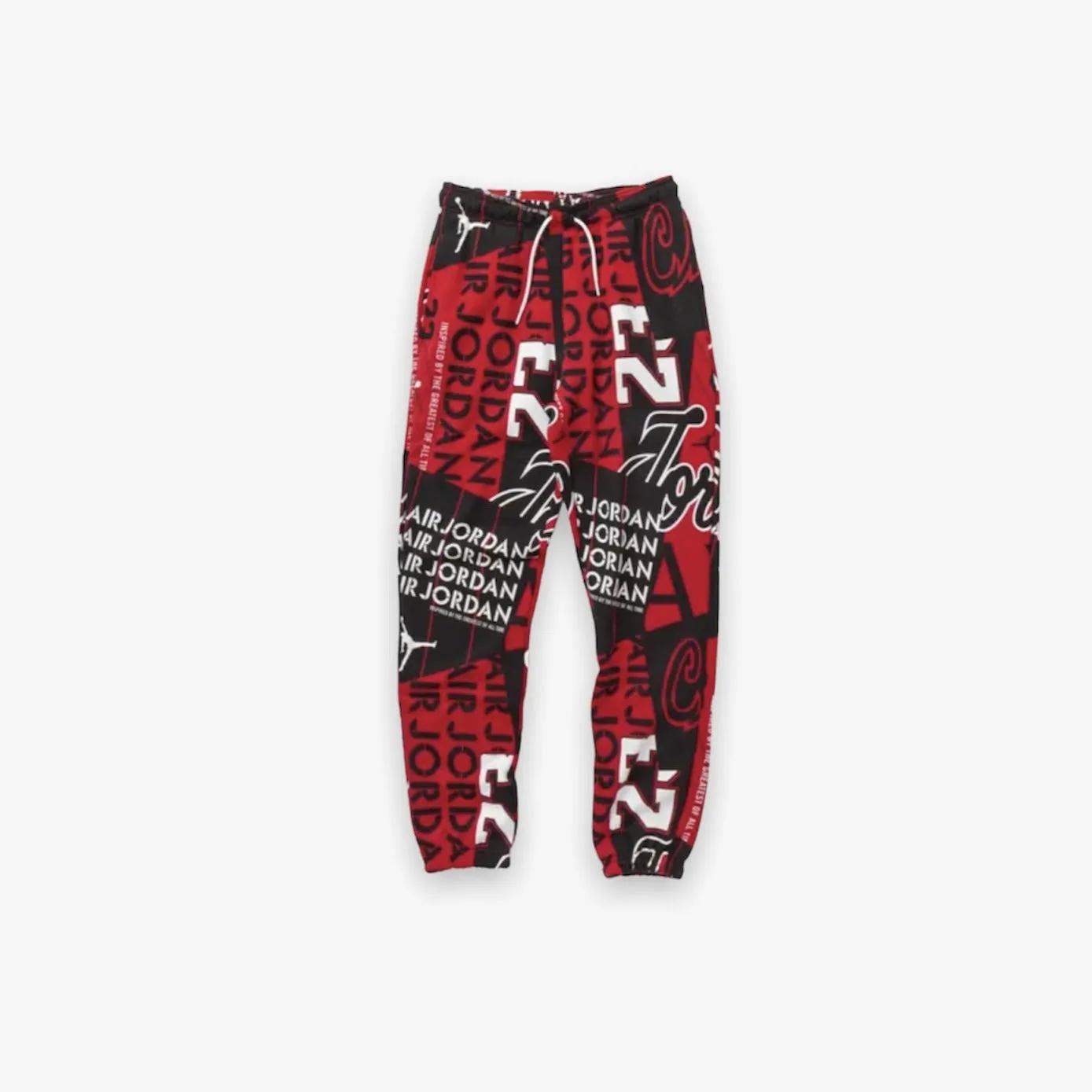 Women's Jordan Sweatpants Black Red DD9298-687