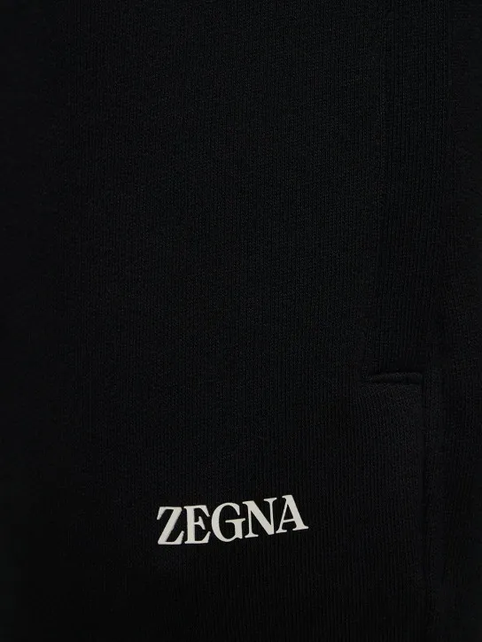 Zegna   Cotton sweatpants 